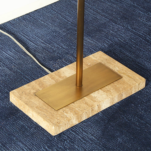 FL108 - Logan Floor Lamp with Black Shade 