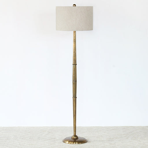 FL135 - Eclipse Brass Floor Lamp