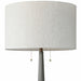 FL137 - Midriff Gray Floor Lamp