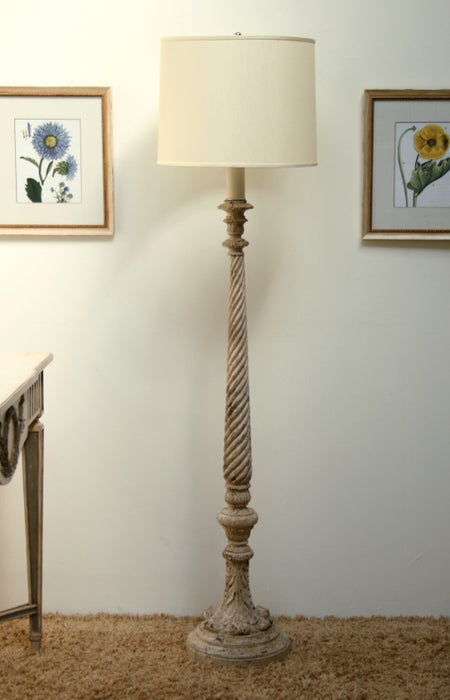 Vintage Floor Lamp with Shade