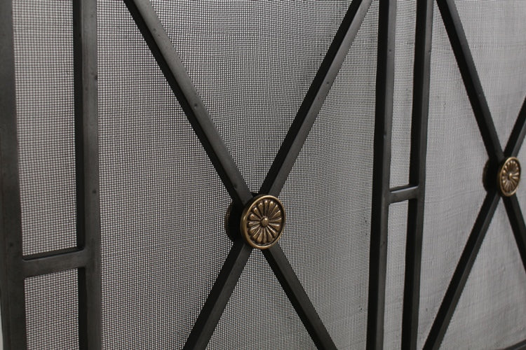 Paneled Firescreen
