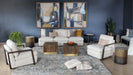ET483 - Antique Brass Ombre End Table