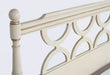 HB47 Vintage Ivory Twin Headboard 