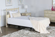 HB47 Vintage Ivory Twin Headboard 
