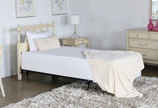 HB47 Vintage Ivory Twin Headboard 