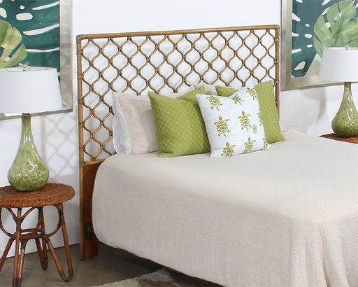 HB48 - Rattan Lattice Queen Headboard