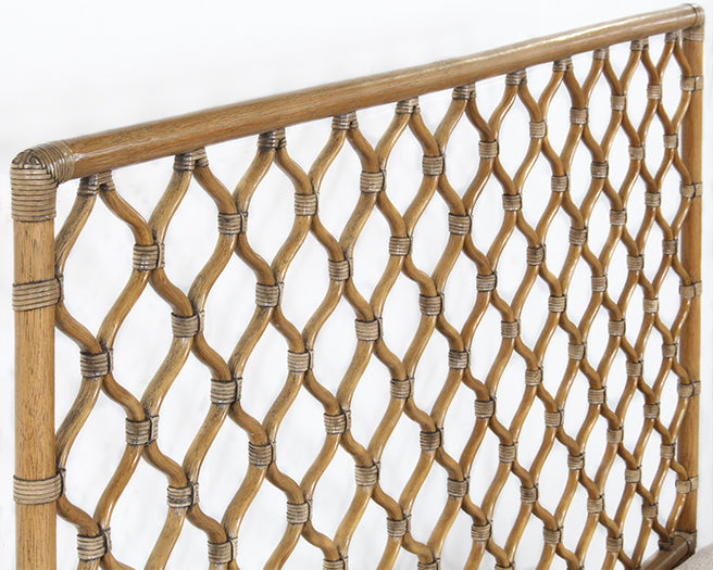 HB48 - Rattan Lattice Queen Headboard