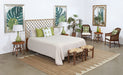 HB48 - Rattan Lattice Queen Headboard
