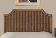 HB50 - Rattan & Channeled Wicker Queen Headboard