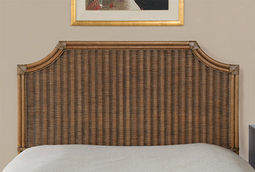 HB50 - Rattan & Channeled Wicker Queen Headboard