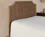 HB50 - Rattan & Channeled Wicker Queen Headboard