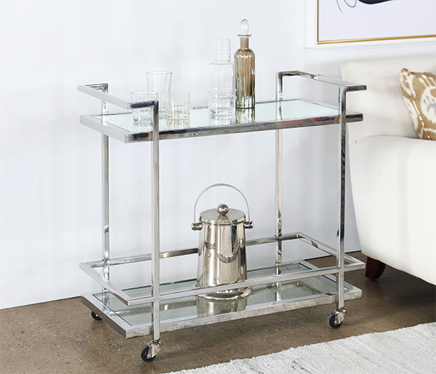 Nickel Plated Ice Bucket with Lid