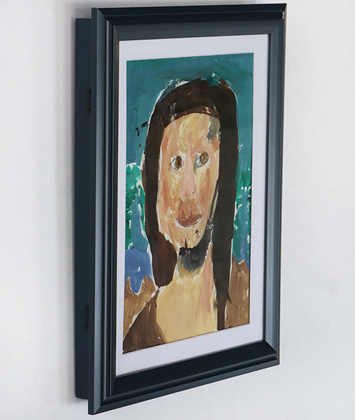 Faux Mona Lisa 12W x 14H