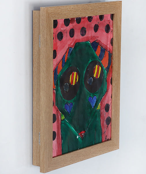 Emerald Creature 10W x 12.5H