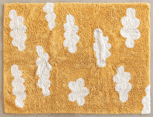 KIDSRUG6 - Clouds Rug In Mustard