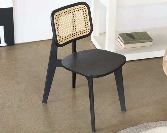 Cane Kid’s Chair Black