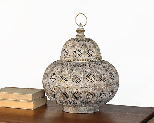 LAN05 Eliza Large Pierced Lantern