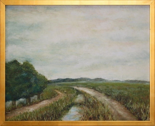 LAND490 - Two Merging Roads 31.5W x 25.5H