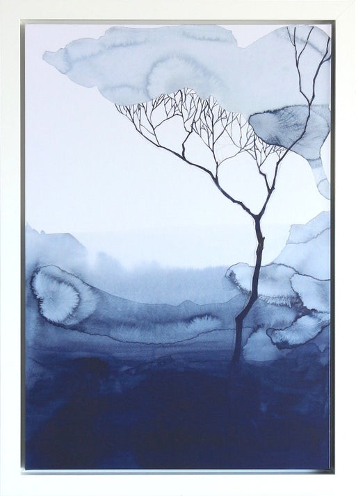 LAND679 Deep Blue Root I 28W x 39H 