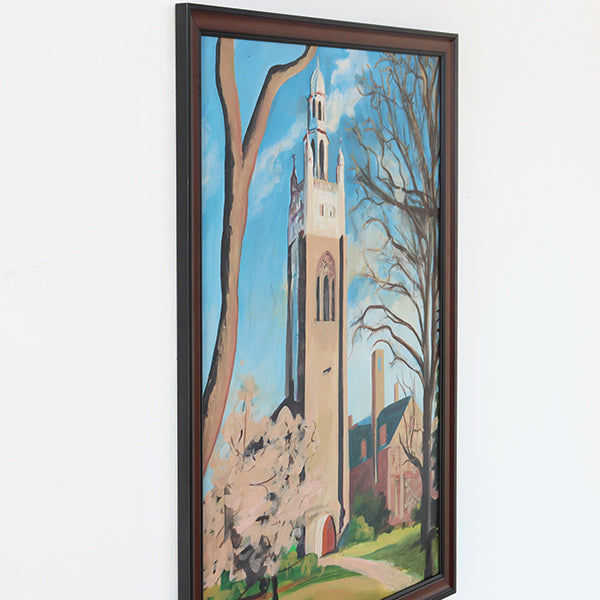 Campus Chapel Scene 33W x 43.5H - Cleared Art
