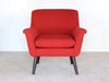 LC242 Murphy Lounge Chair in Poppy Red 