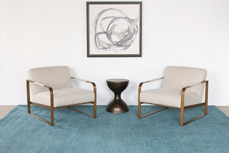 8' x 10' Paramount Teal Rug