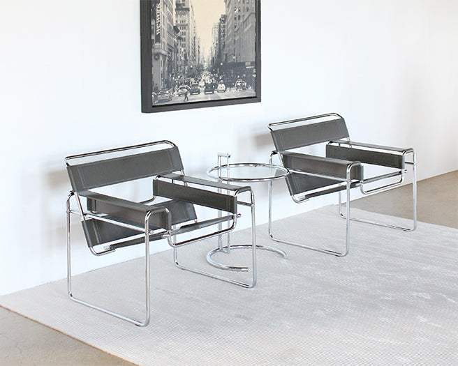 ET07 Chrome Eileen Grey Style End Table