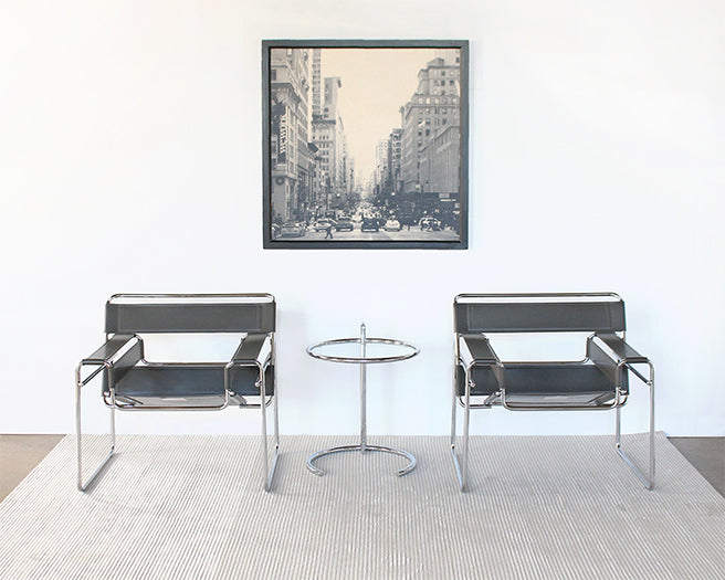 ET07 Chrome Eileen Grey Style End Table