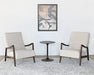 ET424 Tulip Side Table in Antique Rust
