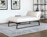 LC276 Armless Lounge Chair in Wheat Linen