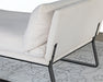 LC276 Armless Lounge Chair in Wheat Linen