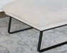 LC276 Armless Lounge Chair in Wheat Linen