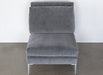 LC280 Armless Chair in Sanibel Charcoal