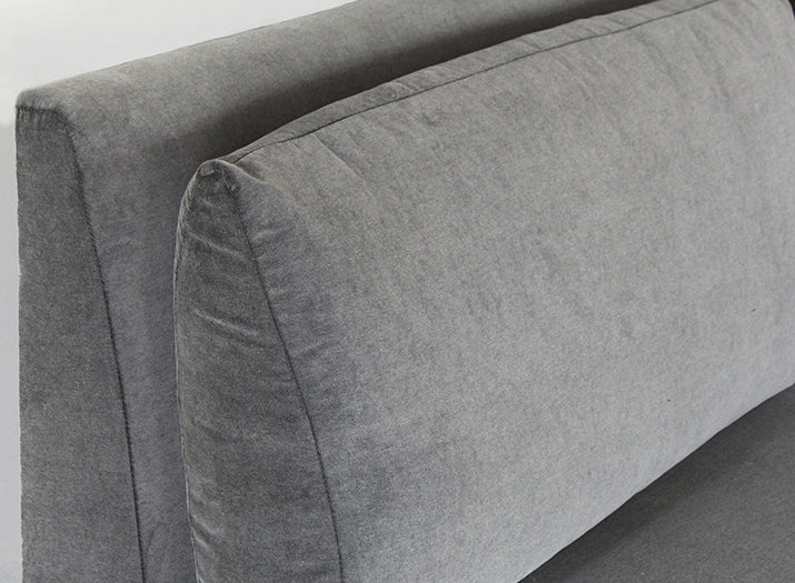 LC280 Armless Chair in Sanibel Charcoal