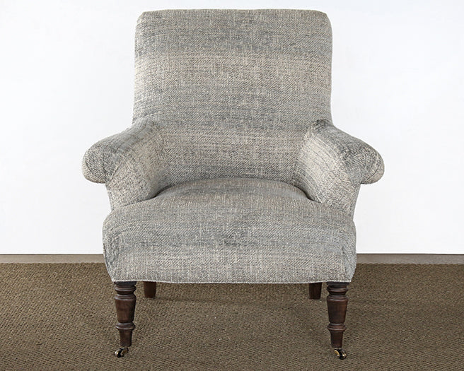 LC292 Nepal Mineral Lounge Chair With Pecan Finish