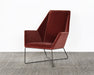 LC295 - Havens Chair in Merlot Velvet 
