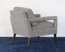 LC311 - Light Heather Gray Open Arm Lounge Chair