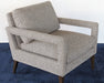 LC311 - Light Heather Gray Open Arm Lounge Chair