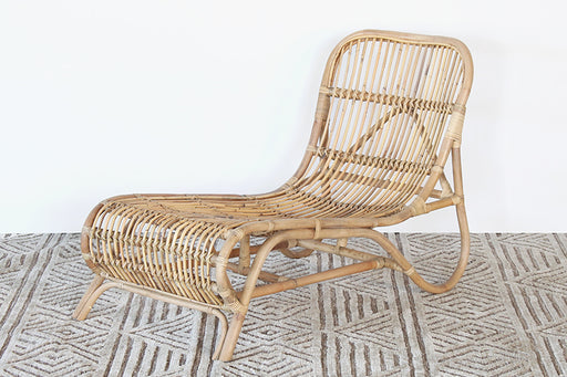 LC321 - Natural Rattan Lounge Chair 