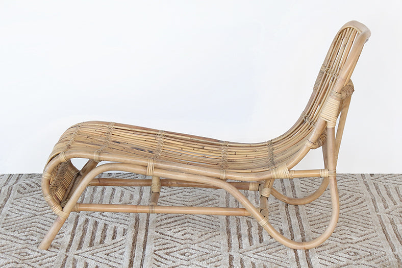 LC321 - Natural Rattan Lounge Chair 