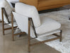 LC323 - Natural Taupe With Parawood Frame Lounge Chair 