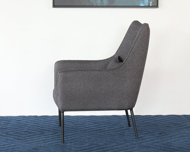 Onyx Modern Wing Chair