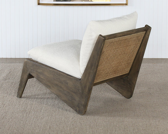 Armless Angular Lounge Chair