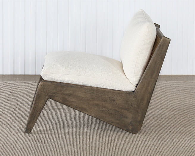 Armless Angular Lounge Chair