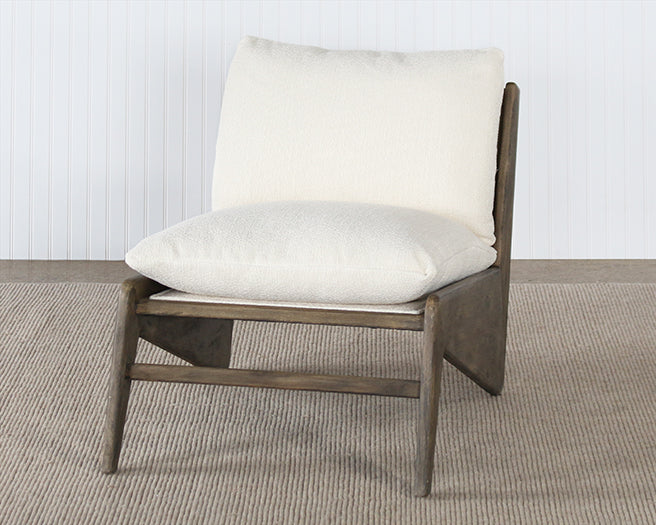 Armless Angular Lounge Chair
