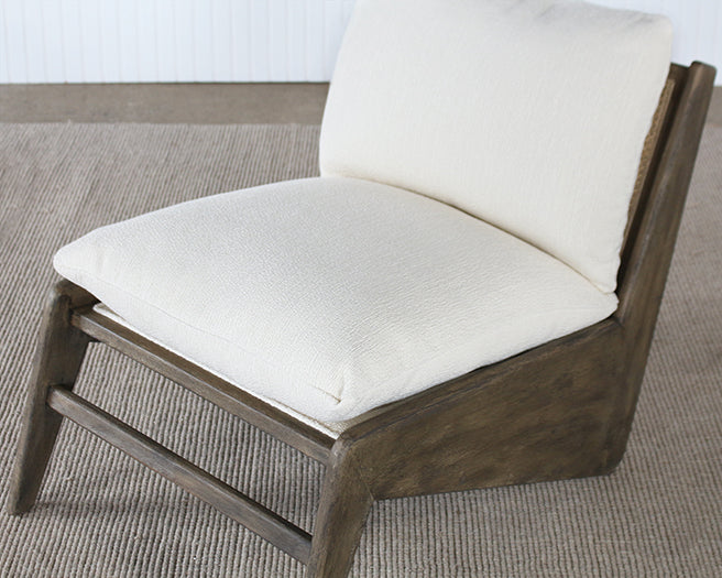 Armless Angular Lounge Chair