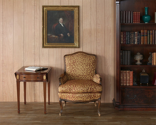 Vintage Louis Style Leopard Lounge Chair