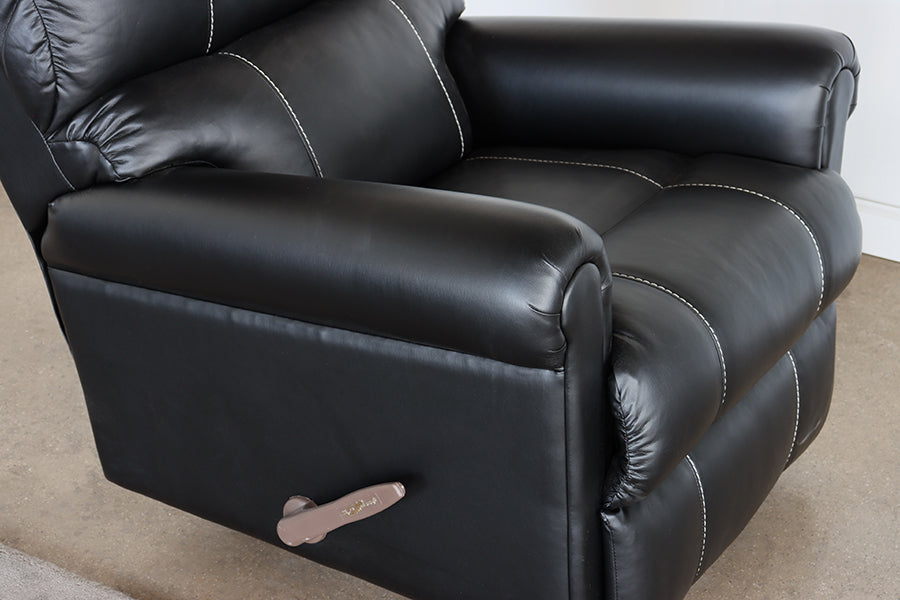 Black Leather Recliner