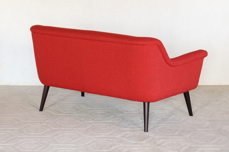 LS145 Murphy Loveseat in Poppy Red