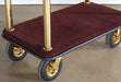 LUG01 Brass Birdcage Style Luggage Cart